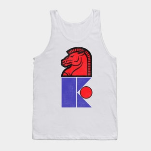 Defunct New Jersey Knights Hockey Team Tank Top